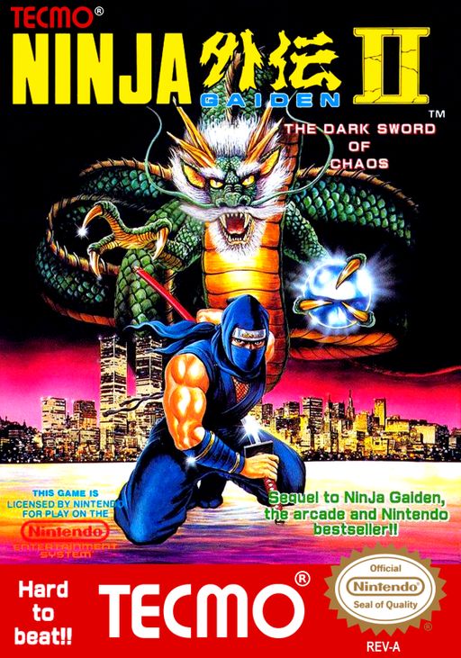 Ninja Gaiden 2 - The Dark Sword Of Chaos, NES (Cart Only)