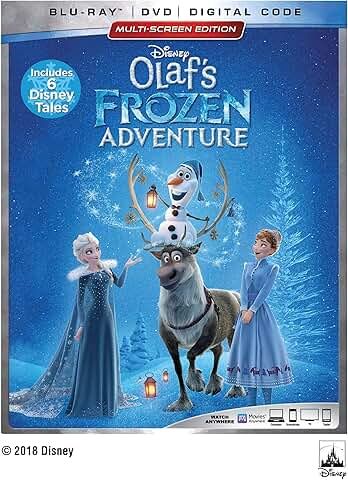 Olaf's Frozen Adventure, Blu-ray