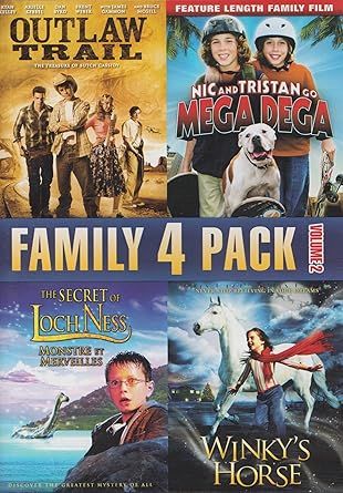 Outlaw Trail / Mega Dega / The Secret Of Loch Ness / Winky's Horse, DVD