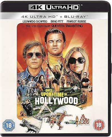 Once Upon a Time in Hollywood, 4K UHD, Blu-ray