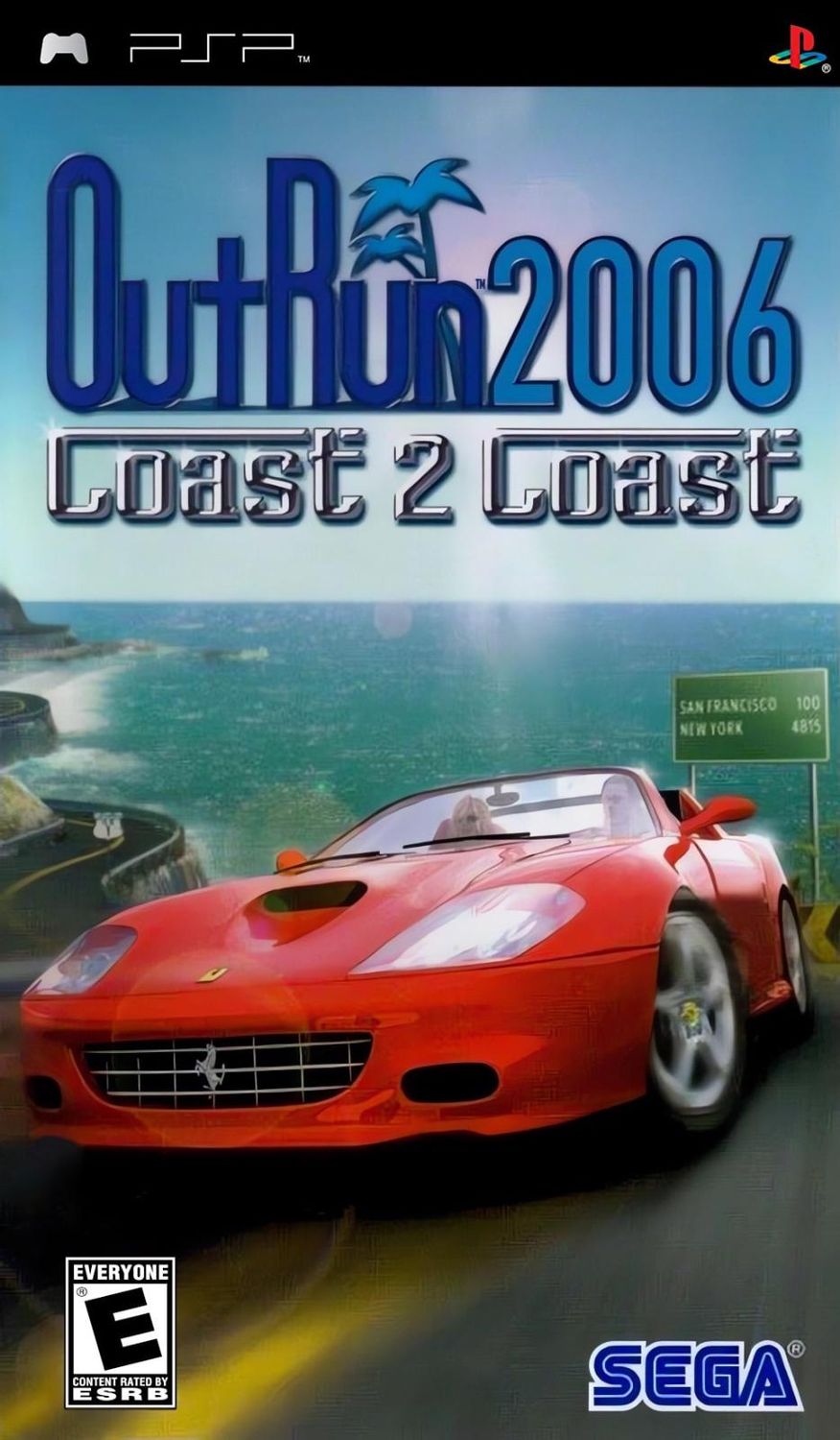 OutRun 2006 Coast 2 Coast, PSP (Cart Only)