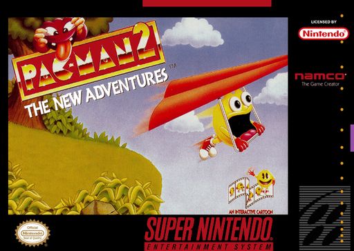 Pac-Man 2 The New Adventures, SNES (Box Only)