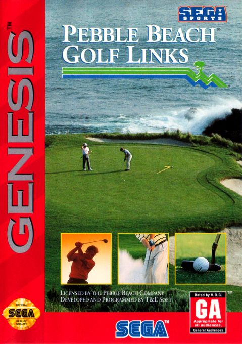 Pebble Beach Golf Links, Sega Genesis (No Manual)