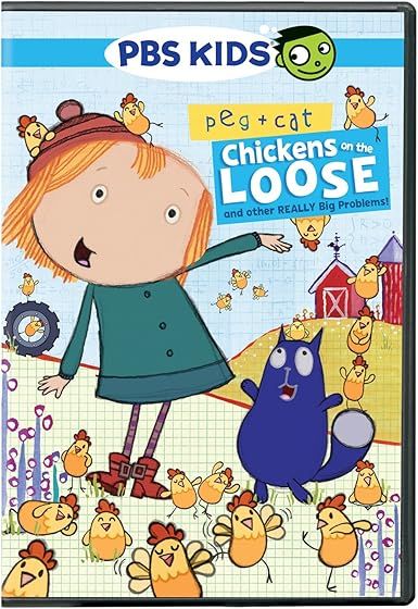 Peg + Cat - Chickens on the Loose, and other Really Big Problems!, DVD