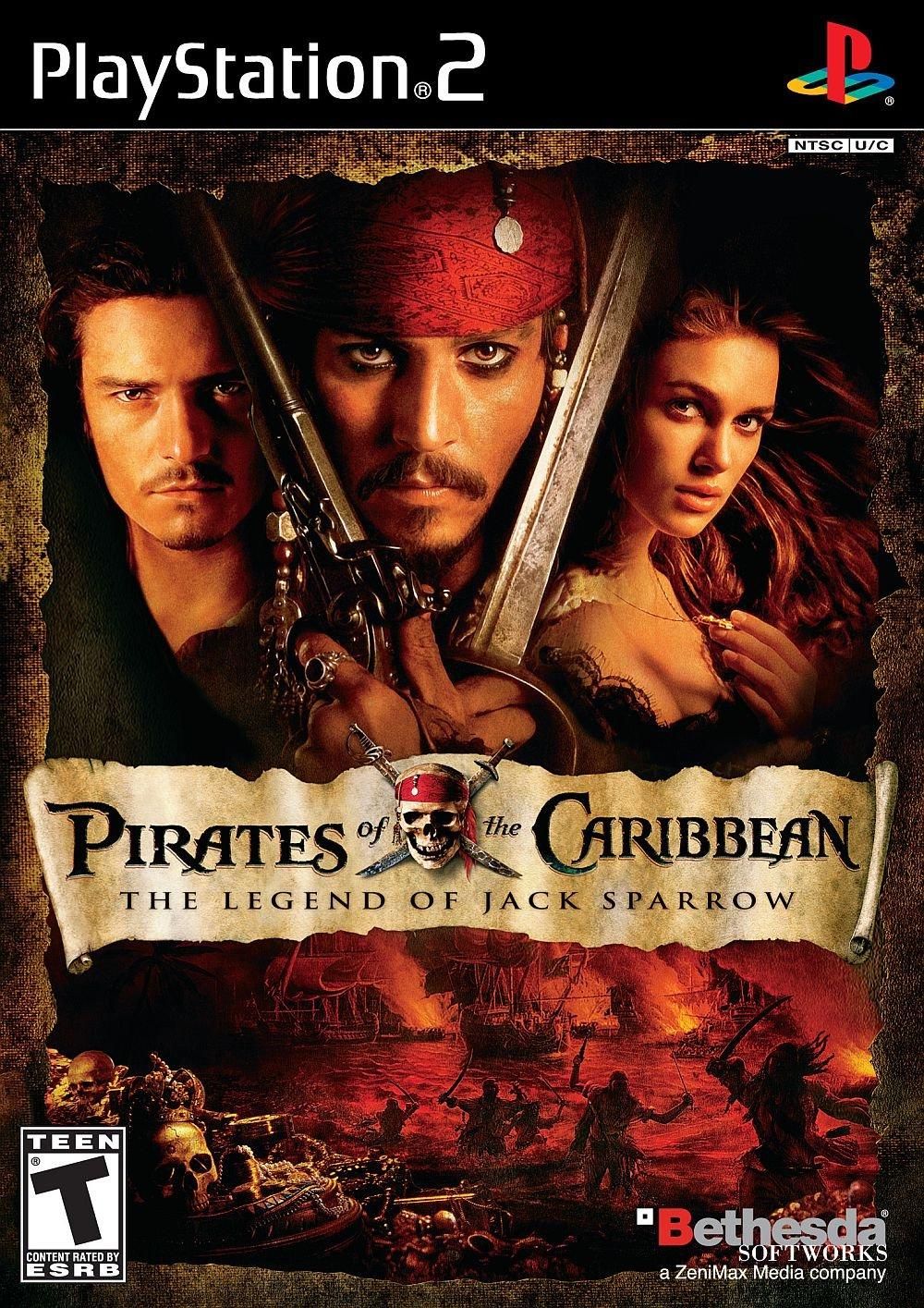 Pirates of the Caribbean - The Legend of Jack Sparrow, PS2