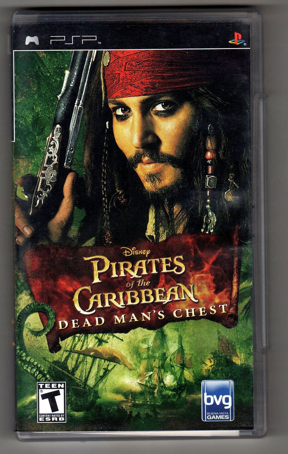Pirates Of The Caribbean Dead Mans Chest Movie, PSP