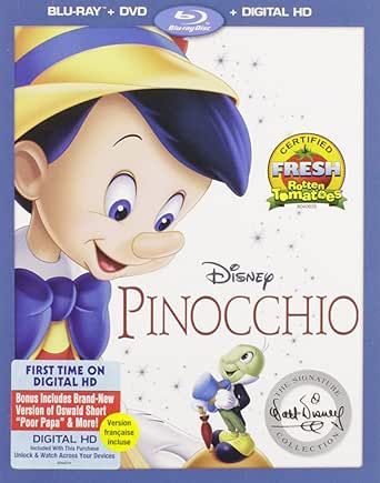 Pinocchio, Blu-ray