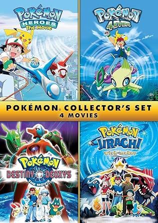 Pokemon Collectors Set - 4 Movies, DVD