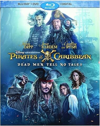 Pirates of the Caribbean: Dead Men Tell No Tales, Blu-ray