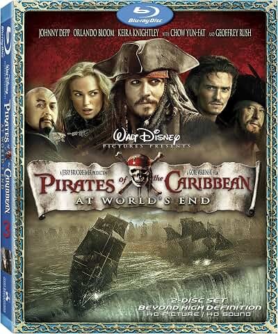 Pirates of the Caribbean at World's End, Blu-ray