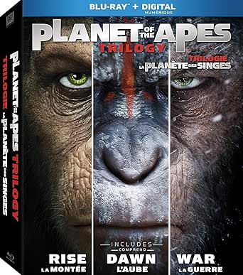 Planet of the Apes Trilogy, Blu-ray