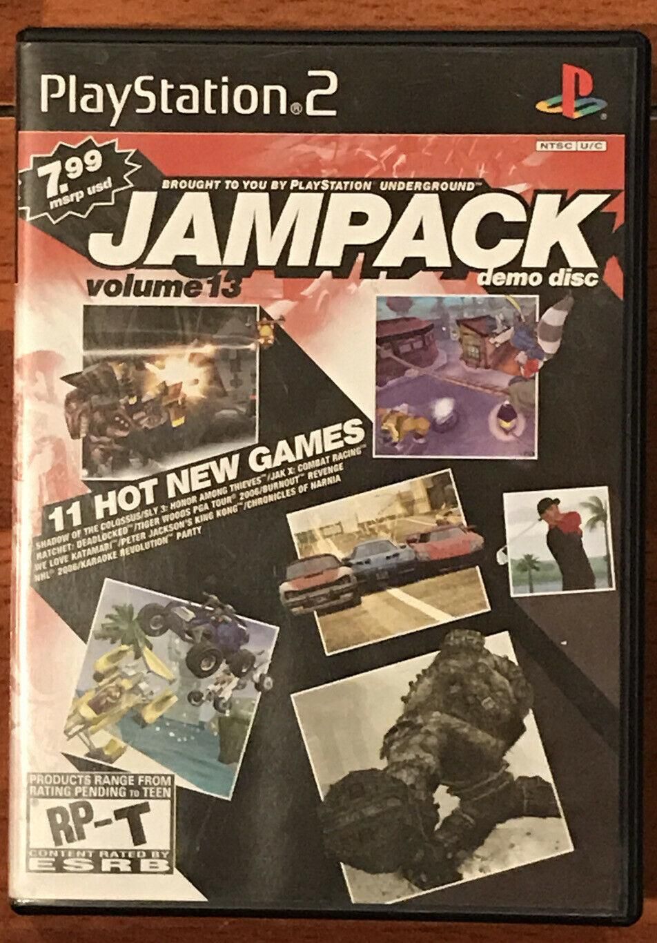 PlayStation Underground Jampack Vol. 13, PS2