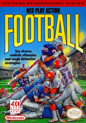 Play Action Football, NES (Cart Only)
