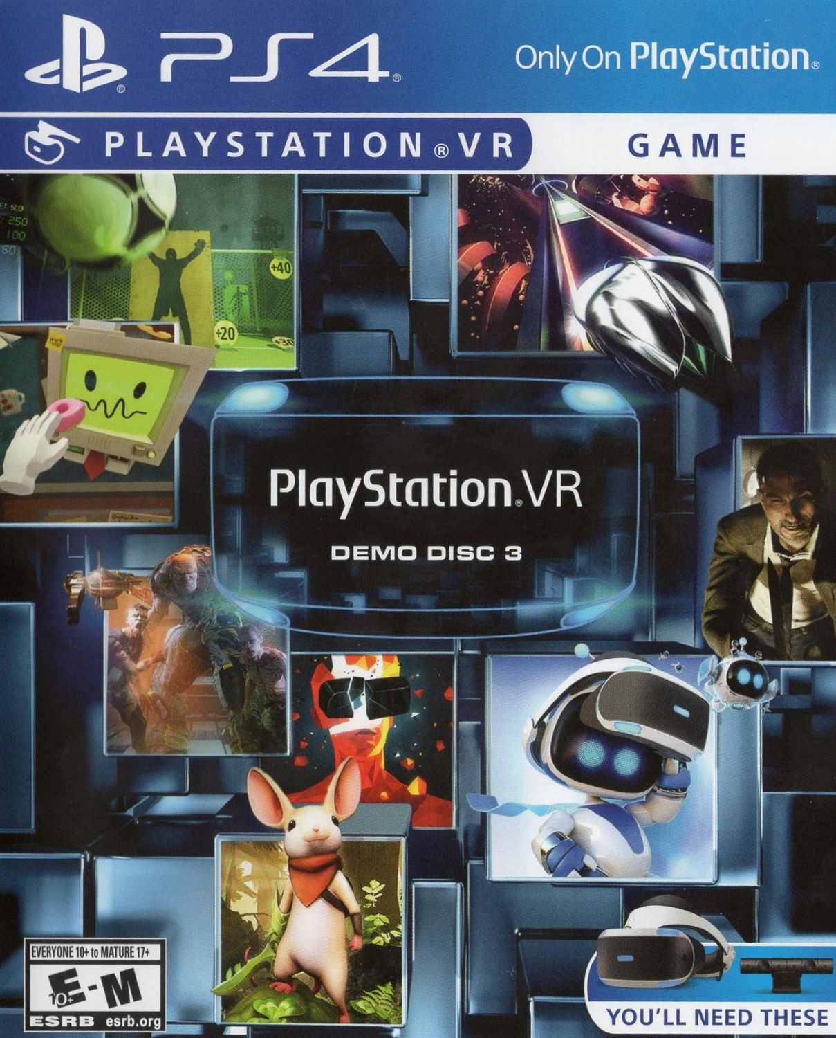 PlayStation VR - Demo Disc 3, PS4