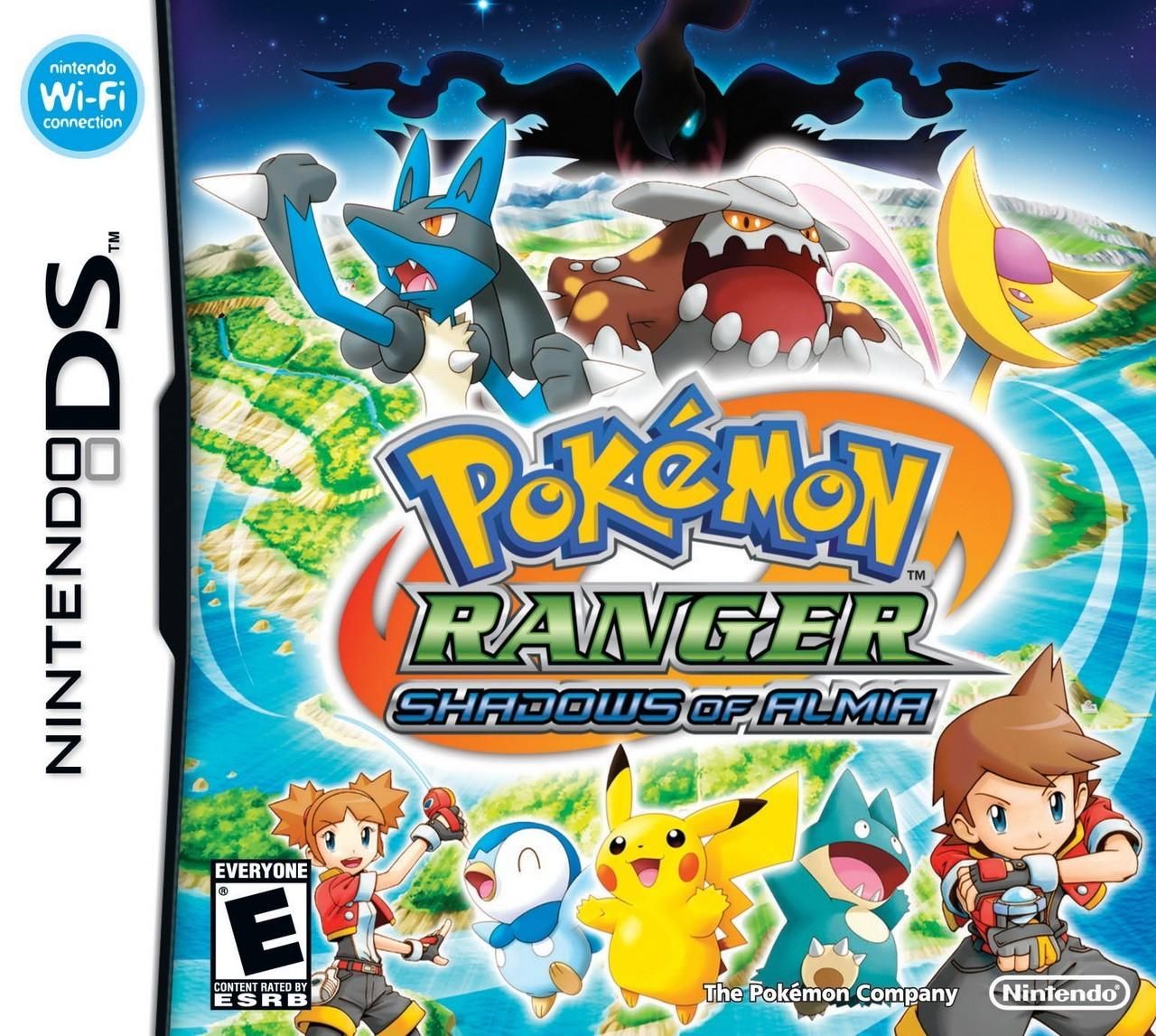 Pokemon Ranger Shadows of Almia, DS