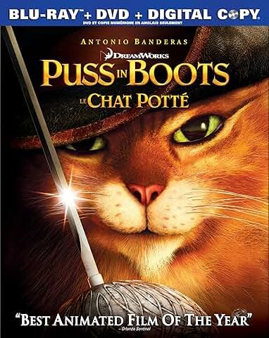 Puss in Boots, Blu-ray
