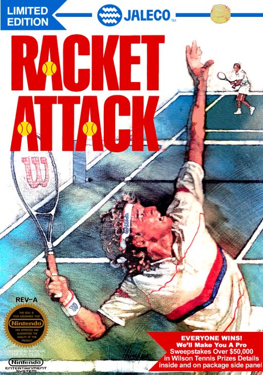 Racket Attack, NES (Cart Only)