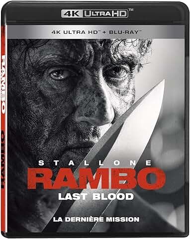 Rambo Last Blood, 4K UHD, Blu-ray