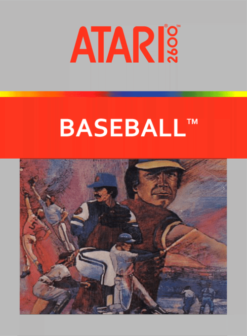 RealSports Baseball, Atari 2600 (Cart Only)