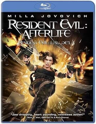 Resident Evil: Afterlife, Blu-ray