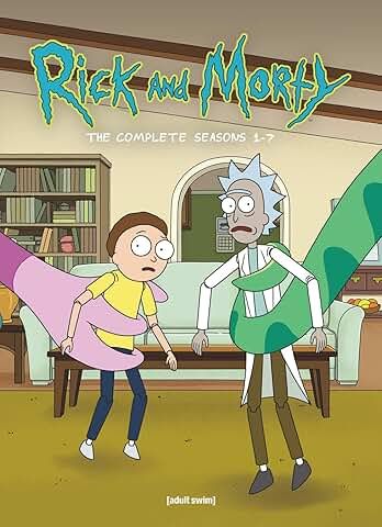 Rick and Morty - Seasons 1 - 7, DVD (NEW)