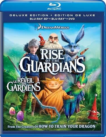 Rise of the Guardians, 3D, Blu-ray