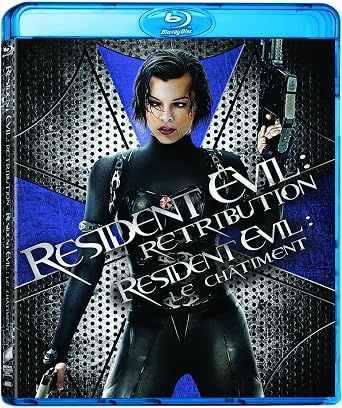 Resident Evil - Retribution, Blu-ray