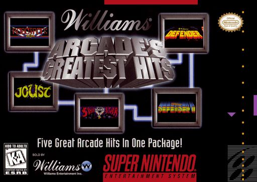 Arcade Greatest Hits, SNES (Cart Only)
