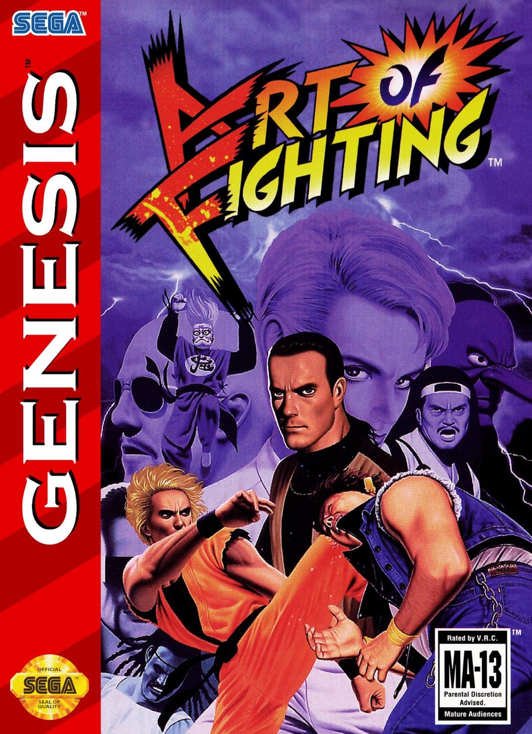 Art of Fighting, Sega Genesis (Cart Only)-1