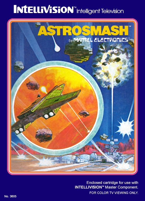 Astrosmash, Intellivision (Cart Only)