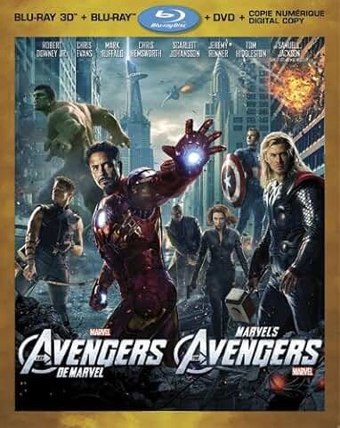 Avengers, 3D, Blu-ray