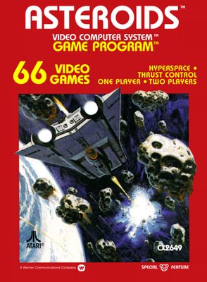 Asteroids, Atari 2600 (Cart Only)