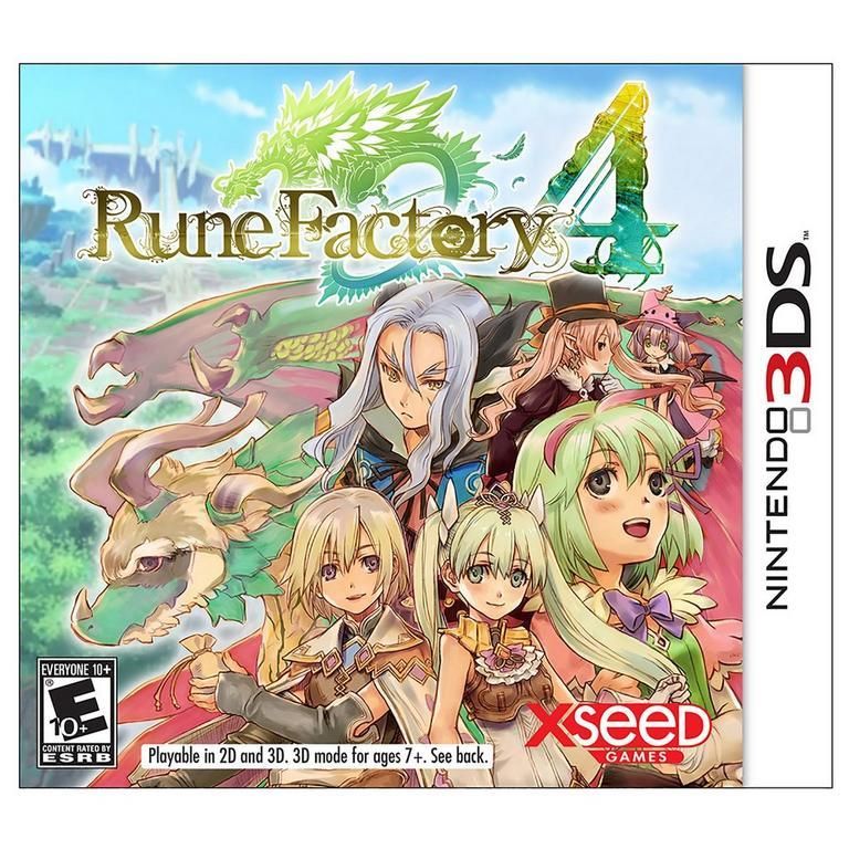 Rune Factory 4, 3DS