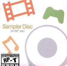 Sampler Disc Volume 1, PSP (Cart Only)