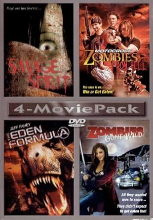 Savage Spirit / Motorcross Zombies From Hell / The Eden Formula / Zombies Gone Wild, DVD