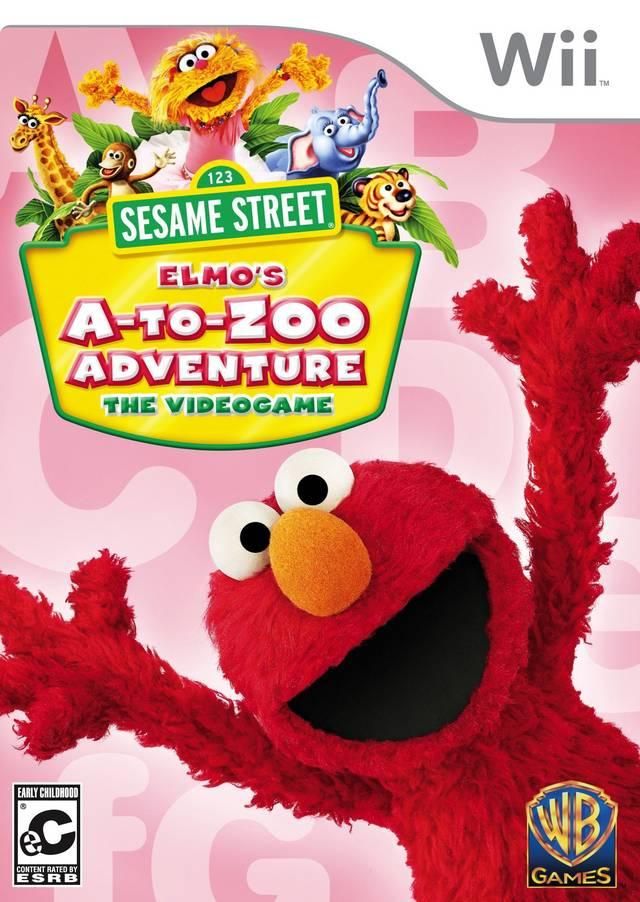Sesame Street - Elmo's A-To-Zoo Adventure, Wii-1