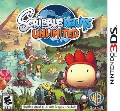 Scribblenauts Unlimited, 3DS, (Cart Only)
