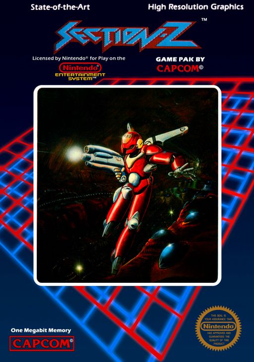 Section-Z, NES (Cart Only)