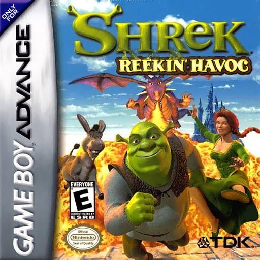 Shrek Reekin' Havoc, GameBoy Advance (Cart Only)
