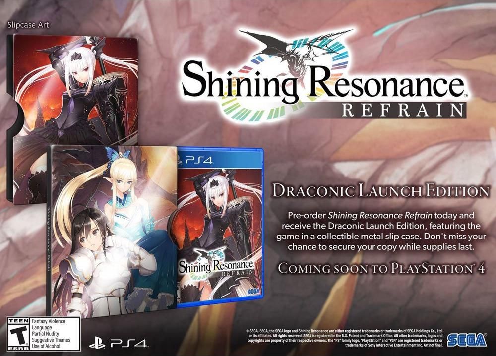 Shining resonance Refrain - Draconic Launch Edition, PS4