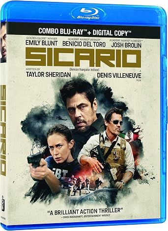Sicario, Blu-ray