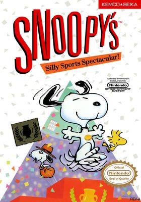 Snoopy's Silly Sports, NES (No Manual)