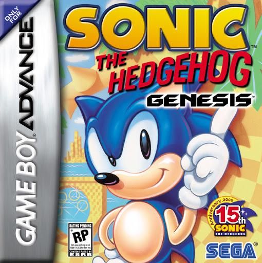 Sonic The Hedgehog Genesis, GameBoy Advance (Cart &amp; Manual Only)