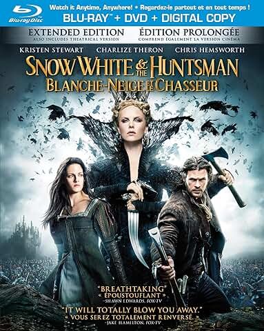 Snow White and the Huntsman, Blu-ray