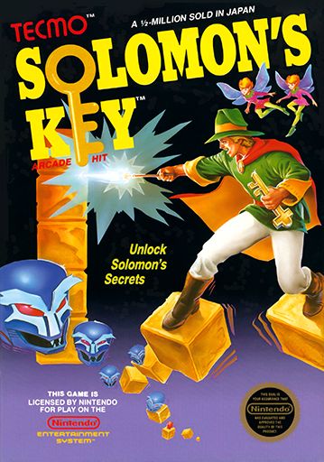 Solomon's Key, NES (Cart Only)