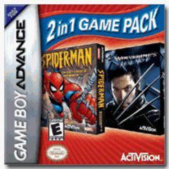 Spiderman Mysterio's Menace / X-2 Wolverines Revenge, GameBoy Advance (Cart only)