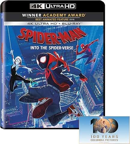 Spider-Man: Into the Spider-Verse, 4K UHD, Blu-ray