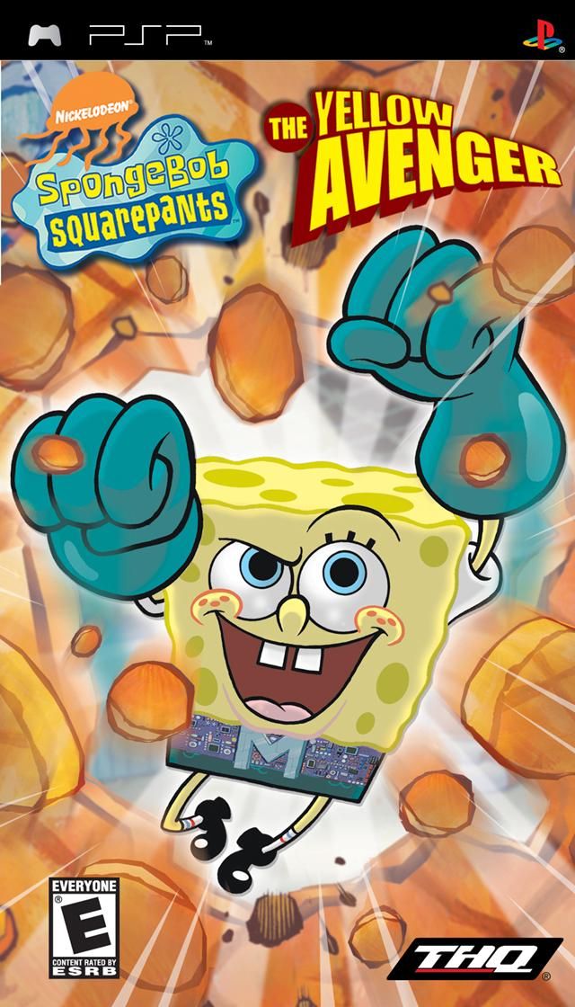 SpongeBob SquarePants The Yellow Avenger, PSP