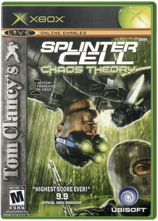 Splinter Cell Chaos Theory (Steelbook), Xbox