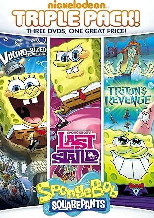 SpongeBob SquarePants Triple Feature: Last Stand / Triton's Revenge / Viking Sized Adventures, DVD